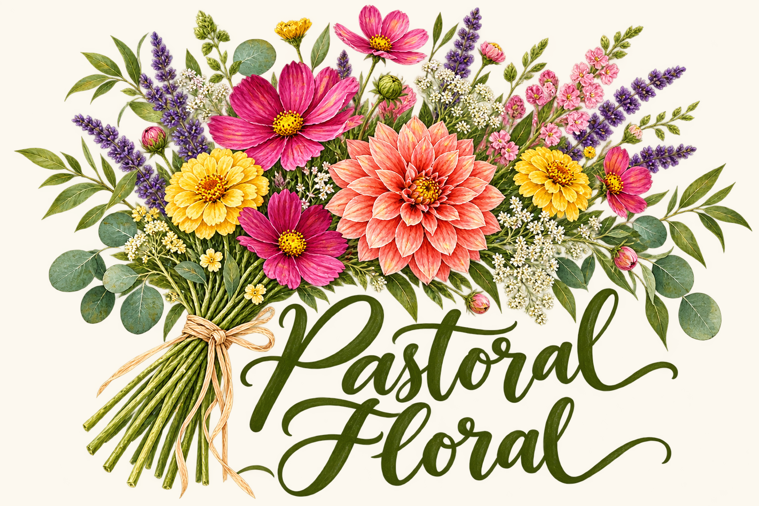 Pastoral Floral — a hand-gathered bouquet